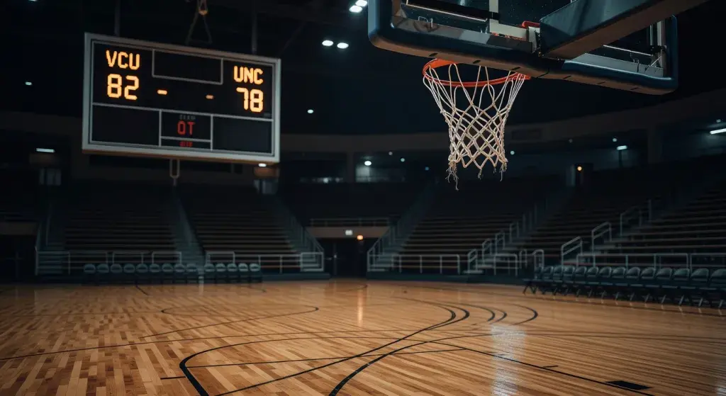 VCU defeats North Carolina 82-78 in overtime after 19-point comeback in NCAA first-round game