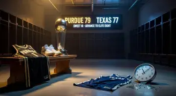 Purdue defeats Texas 79-77 in Sweet 16 to advance to Elite Eight