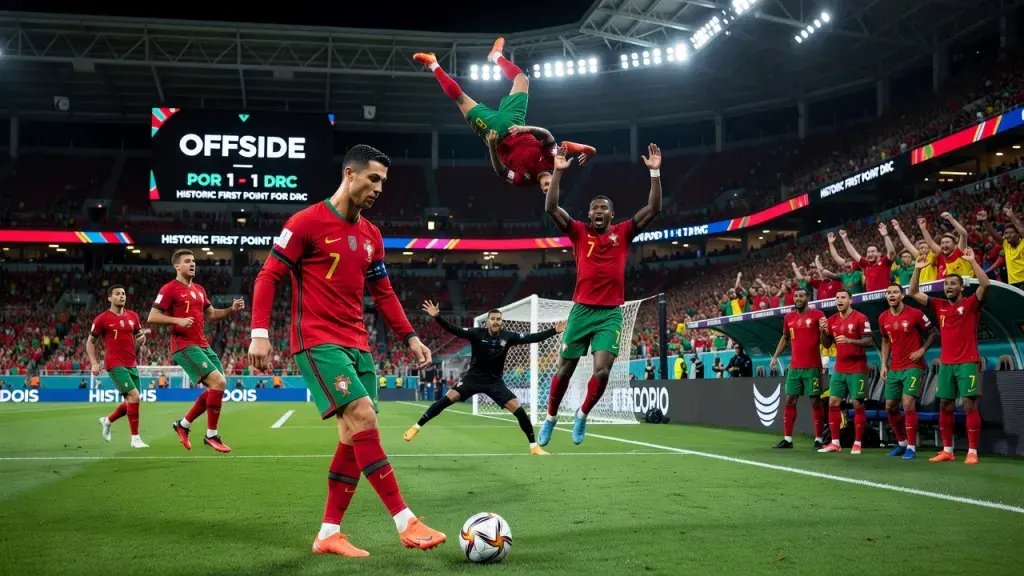 DR Congo Stun Portugal to Earn Historic First World Cup Point