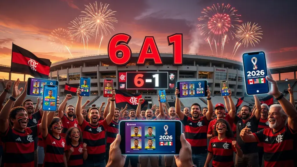 Flamengo Launch "6 a 1" Interactive Game Challenging Fans to Build Their 2026 World Cup Squad