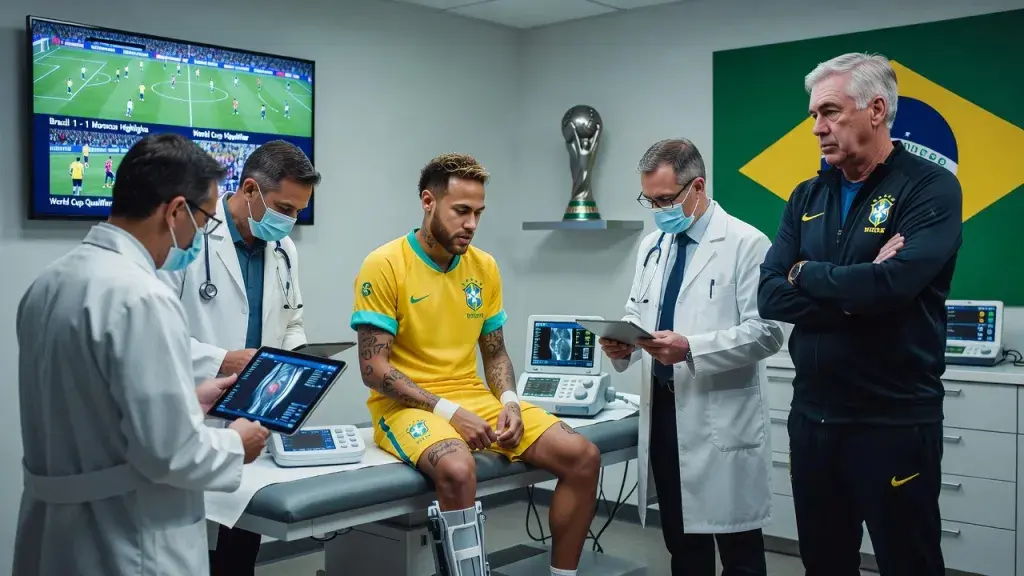 Neymar Faces Fresh Injury Setback as Brazil's World Cup Anxiety Deepens