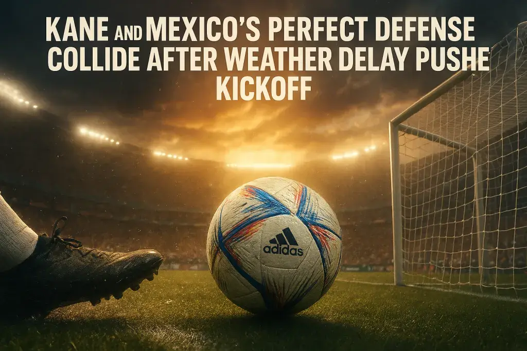 Kane and Mexico's Perfect Defense Collide After Weather Delay Pushes Kickoff