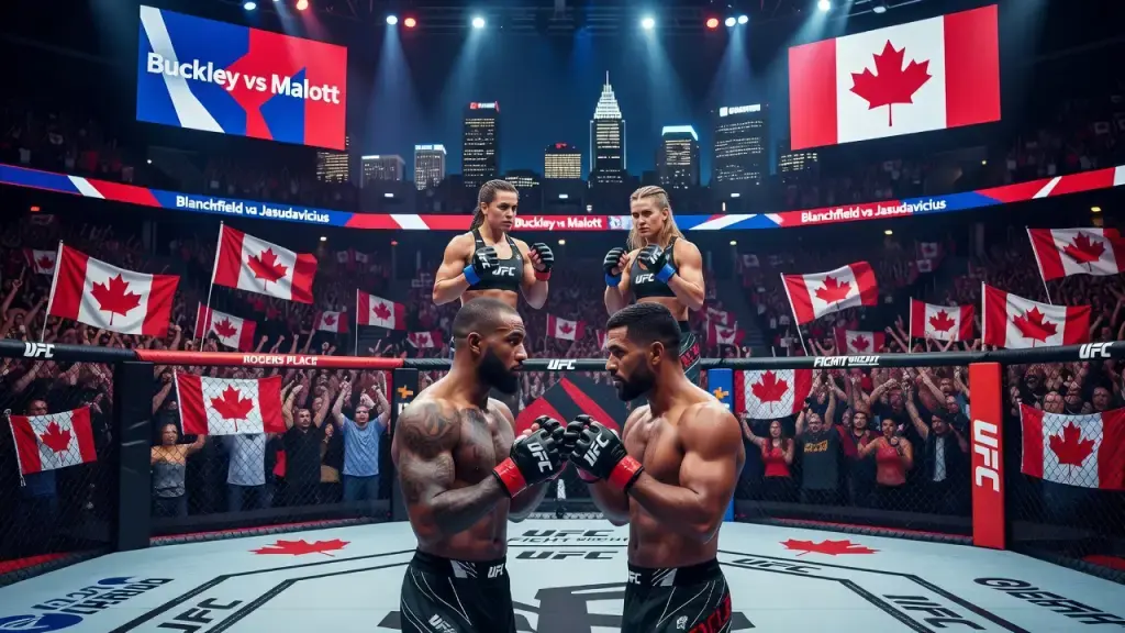 Buckley and Malott Headline Pivotal Welterweight Clash in Edmonton