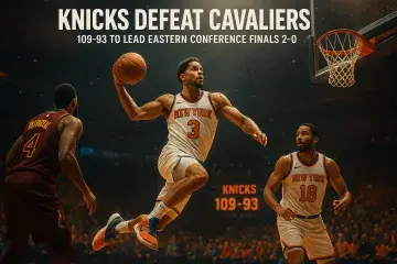 Knicks defeat Cavaliers 109-93 to lead Eastern Conference Finals 2-0