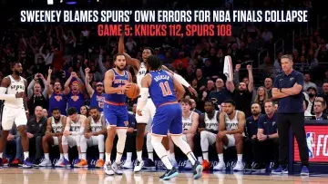 Sweeney Blames Spurs' Own Errors for NBA Finals Collapse Against Knicks