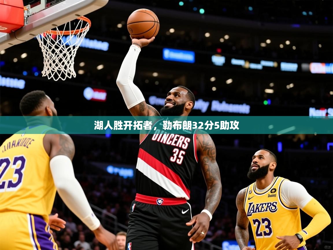 2025爱游戏登录平台湖人胜开拓者,勒布朗32分5助攻 第4张